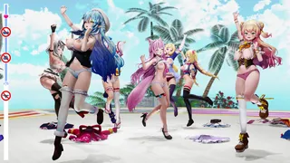 (ReUp) 8 persone・Festa di vacanza estiva al mare