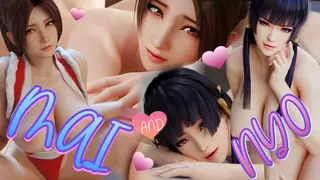 Mai e Nyo in una bollente azione Ecchi