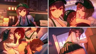 Barista Girls Serve More Than Coffee Artist: Anna Anon FULL HD VIDEO (~~5min): nsfw nsfwtwt rule34 r