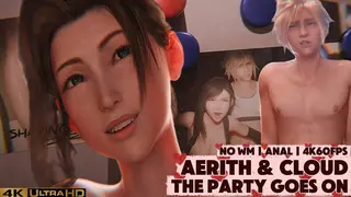 Aerith & Cloud [Ohne Wasserzeichen][Anal][4K60FPS]
