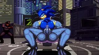 MUGEN: BlackHeart มีเซ็กส์กับ Sonic