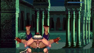 MUGEN: Kim Kaphwan ضد Akuma