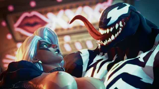 [Venom x Black Cat] Futa version