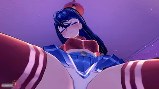 Mita's Naughty student Futanari Tentacle Ecchi ASMR