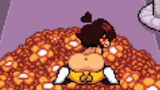 (Love Maniac) Chara cavalca Frisk