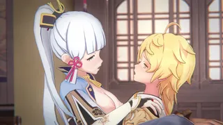 Studentessa Futanari Ecchi Tentacoli Ayaka Aether