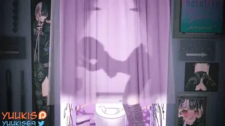 Animazione Dildo Hentai Doccia Spitroast