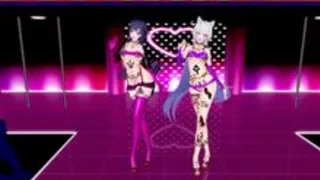 【QOS】【BBC】Soirée Kiana et Mei ce soir【sex_dance】