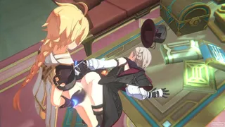 Aether x Lyney Yaoi Encounter