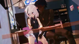 L'appuntamento rischioso di Kokona con il suo senpai - Blue Archive NTR Tiger's Den