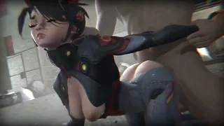 Animazione 3D Asian BWC Blowjob Cheating Cute Pussy Rule34 Tits