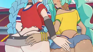 Brasile contro Norvegia Miku Amplected