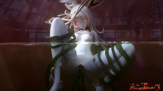 Genshin Alice terjebak di dalam kantong semar