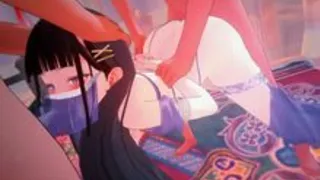 【Azur Lane/Noshiro】Noshiro Footjob and Group SEX
