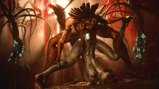 Varaang and Neytiri 4K 60FPS Animation