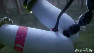 Cyberpunk Rebecca Cum Fountain