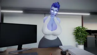 Widowmaker & Juno ในออฟฟิศ (Overwatch)