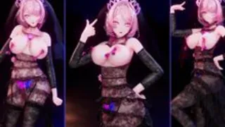 【4K/Zenless Zone Zero】~♥Remiel - Schwarze Spitze und Hochzeitskleid, Milchketten-Glocke ♥ Herzschlag~♥