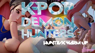 Huntrix Warm Up Session