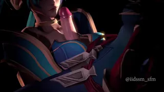 Iidssm - Futanari League Of Legends Compilation