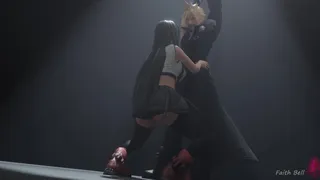 Final Fantasy / Tifa captures cloud - FaithBell