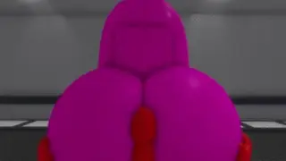 Among Us bubble ass with dick Roblox ( art: Muitetul )