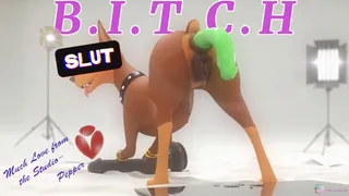 Intense BUSTIN IN TIGHT COOKIE HOLES B.I.T.C.H Canine Feral PMV