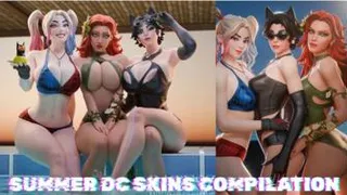 Fortnite Summer DC Skins Compilation Video
