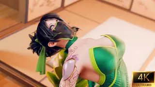 4K Magikal3D Akali Blowjob