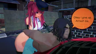 Naughty Cops Stella & Zero Two