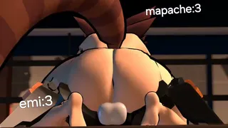Sexy Robot Ass Scene
