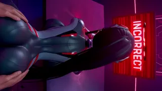 Hot Rio Battlesuit Doggy POV