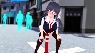 Hikari's Public Anal Adventure