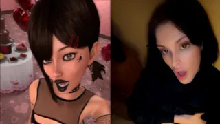 My futa remake and Kendal's orig comparison