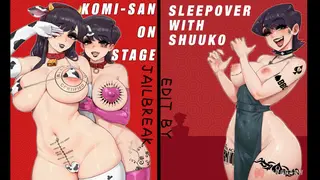 Komi San in a Naughty Ecchi student Scene Edited by Jailbreak