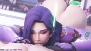 3D Ass Big Ass Blowjob Fellatio NSFW Oral