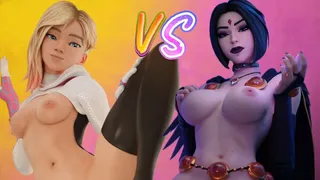 MARVEL vs DC PMV Collab: student Tentacle Futanari Ecchi