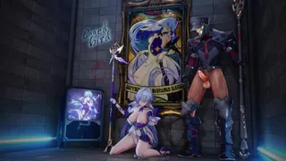 Caged Robin Tentacle Ecchi student Futanari Scene
