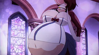 Aya's Oral Vore Ecchi Futanari Tentacle student Scene