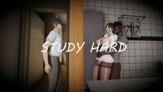 Naughty Student Study Hard