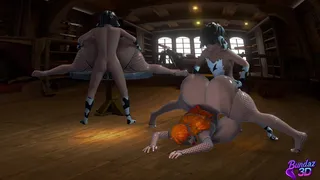 Nami and Robin's Naughty Side Gig