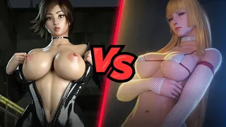 Asuka Battles Lili